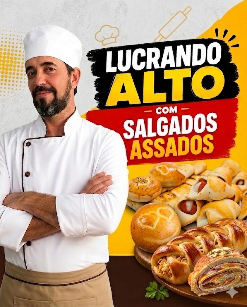 Curso Lucrando Alto com Salgados Assados